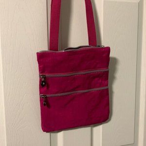 New w/o tags Pink Nylon Crossbody Bag